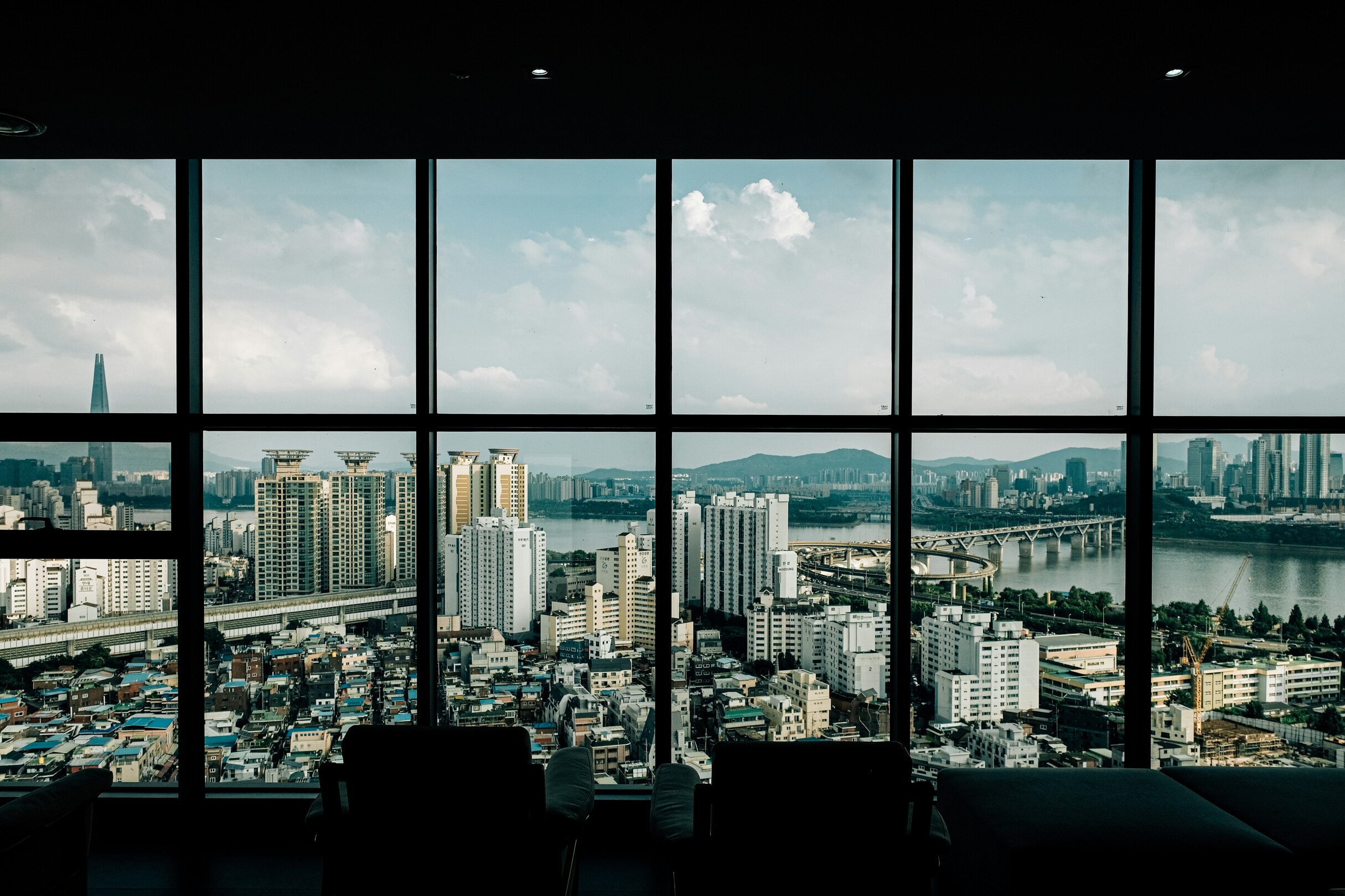 Seoul through a window