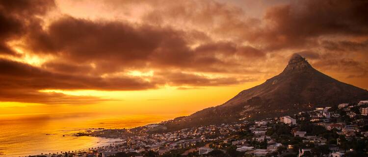 Sunset cruise, Cape Town South Africa