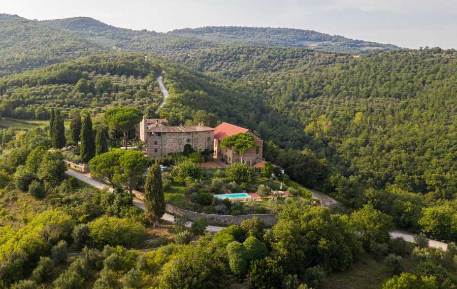 Terzo di Danciano Cortona Tuscany