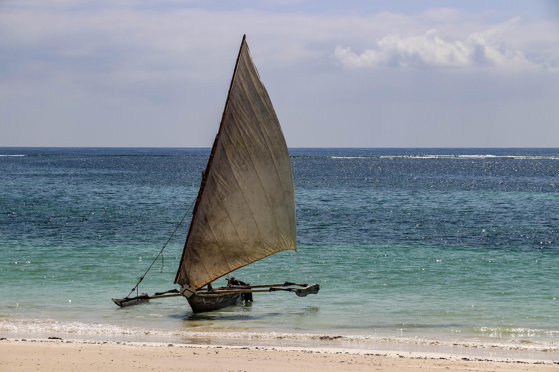 Diani Beach - dhow - Kenya - feature