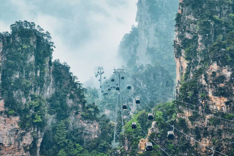 Zhangjiajie cable car