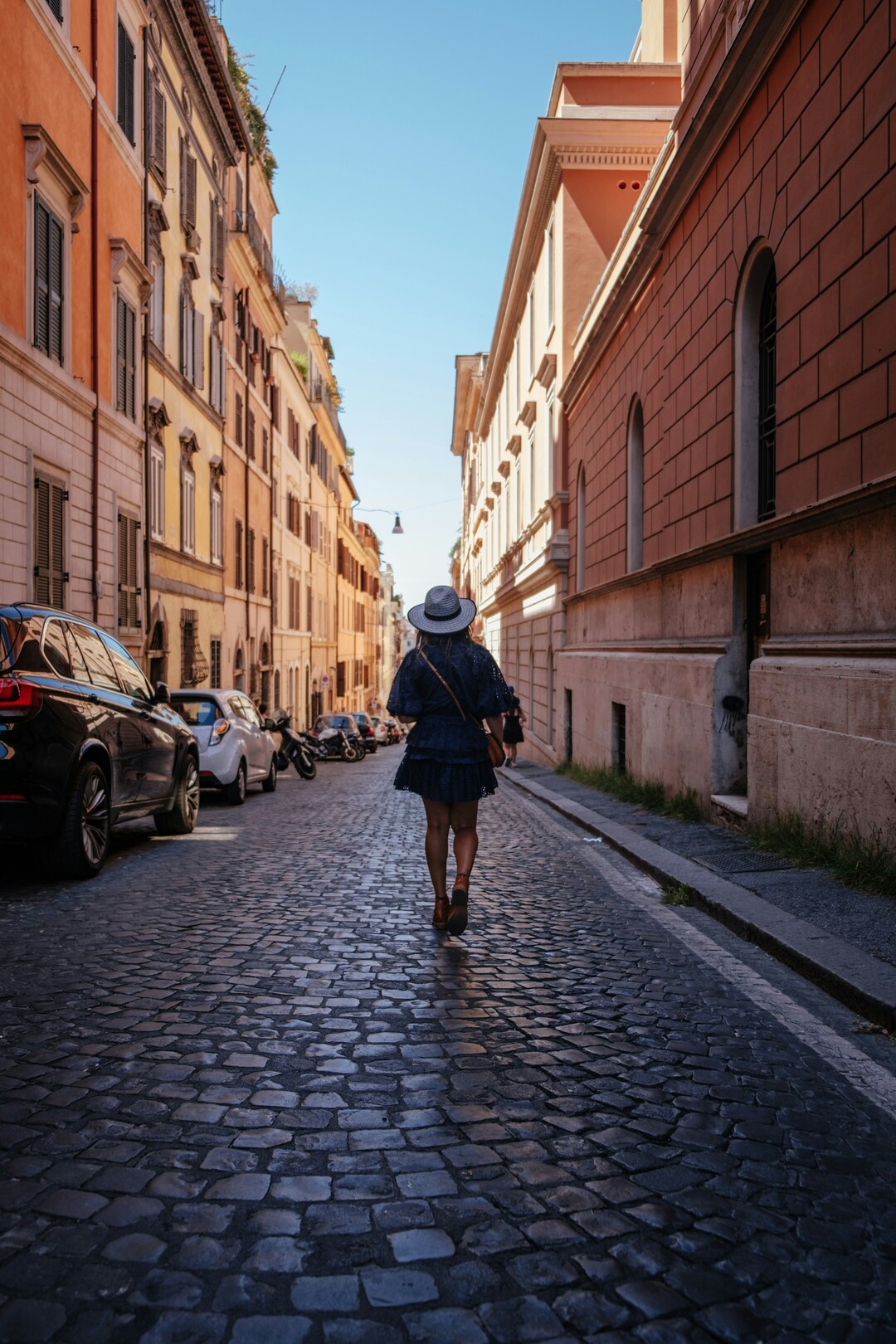 Woman Rome Italy Feature