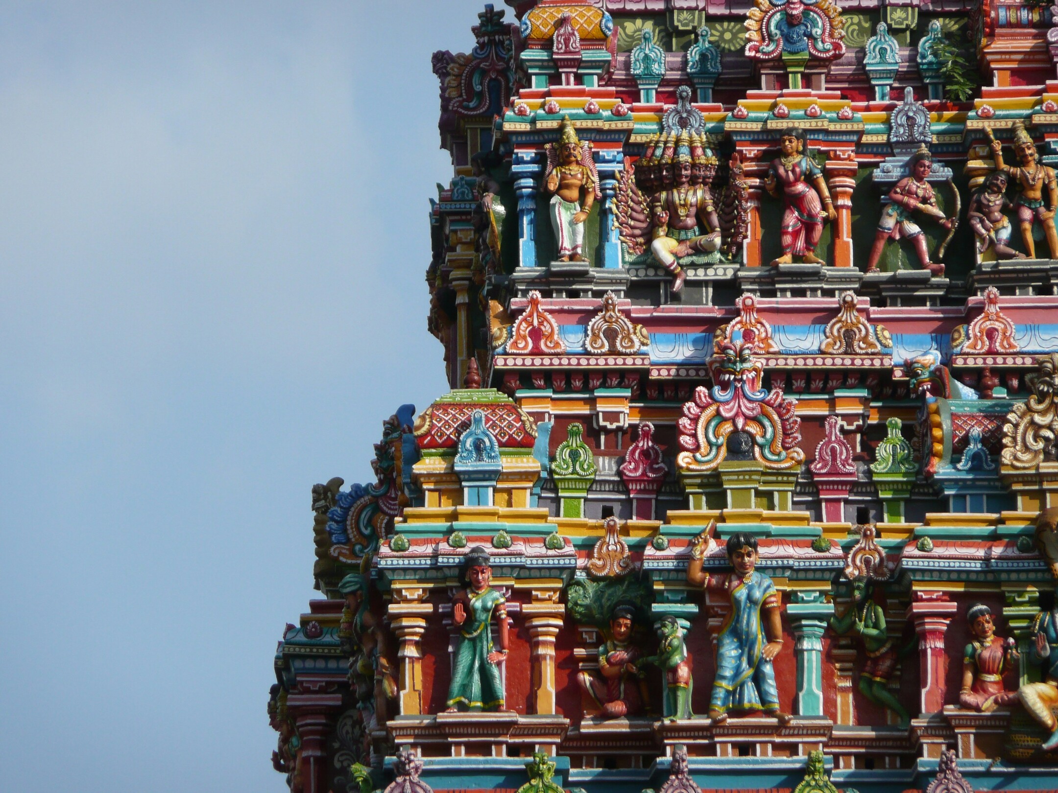 Temple details in Madurai India feature