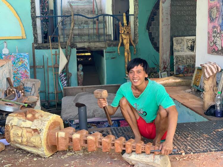 Bali Wood Carver 