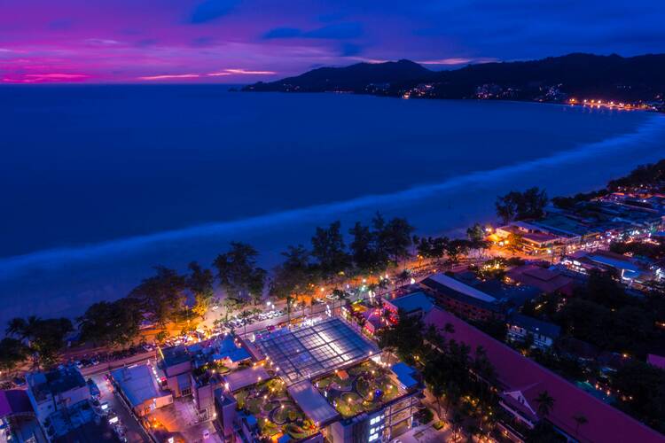 Patong Beach at Night, Phuket