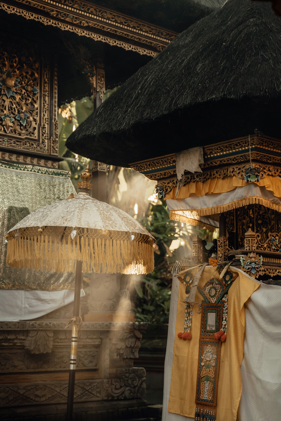 Bali temple detail