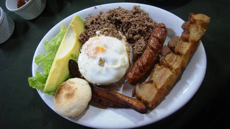 Colombia food farewell