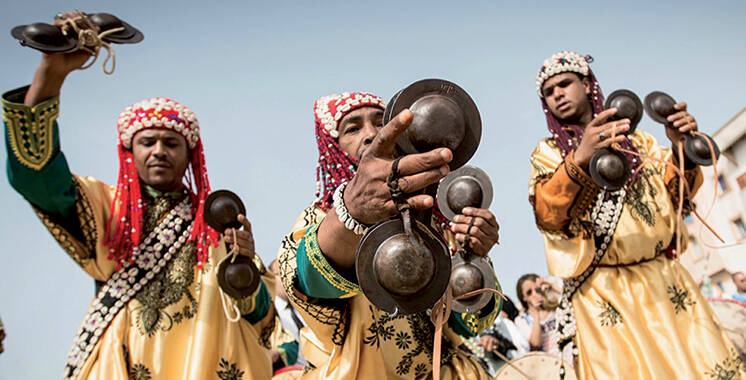 Gnaoua performance in Khamila