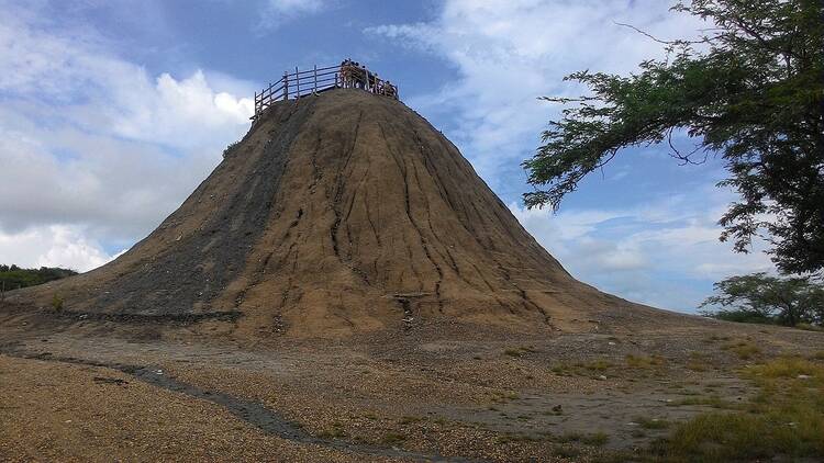 Mud volcano