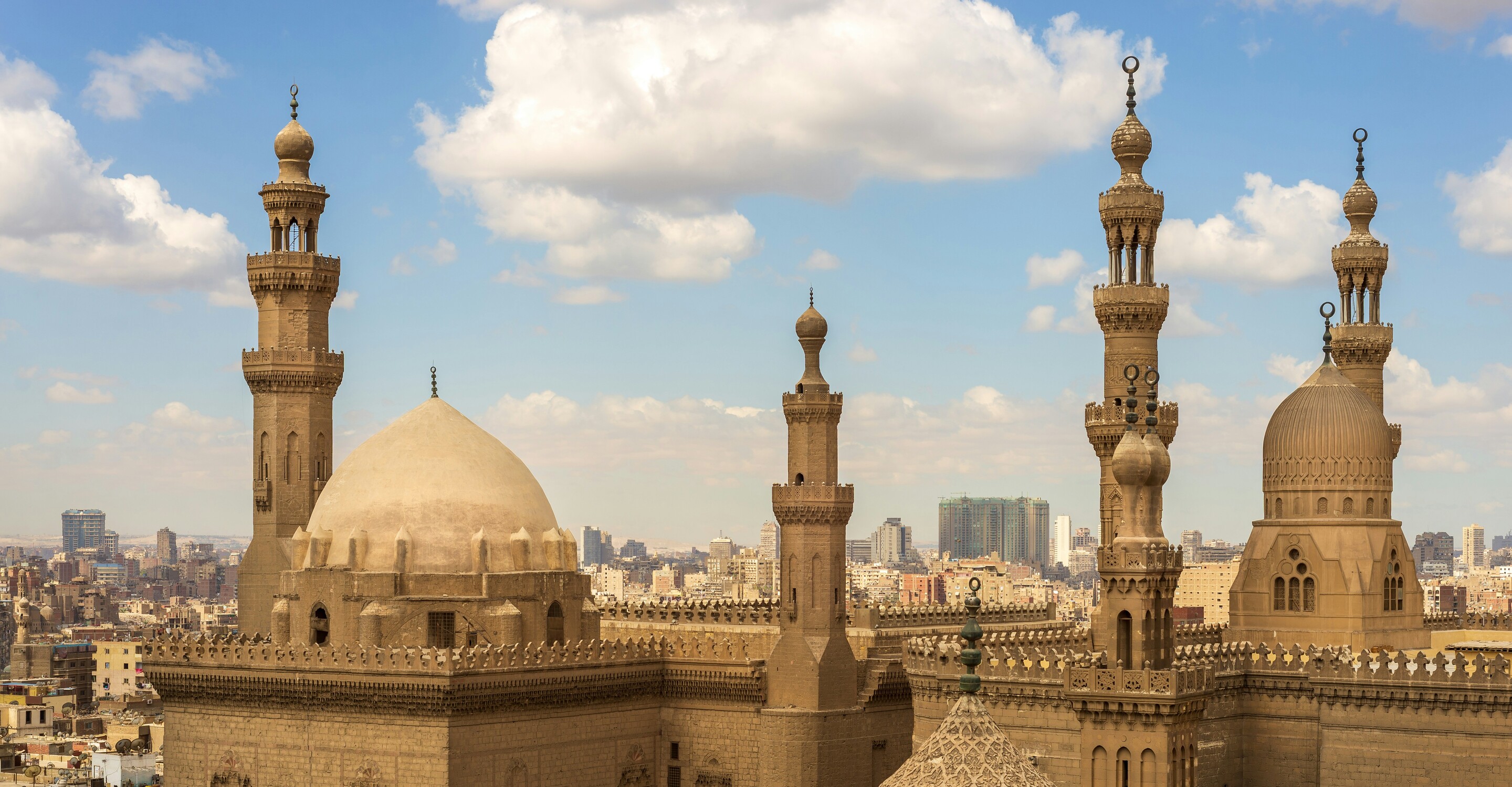 Spires in Cairo Egypt feature