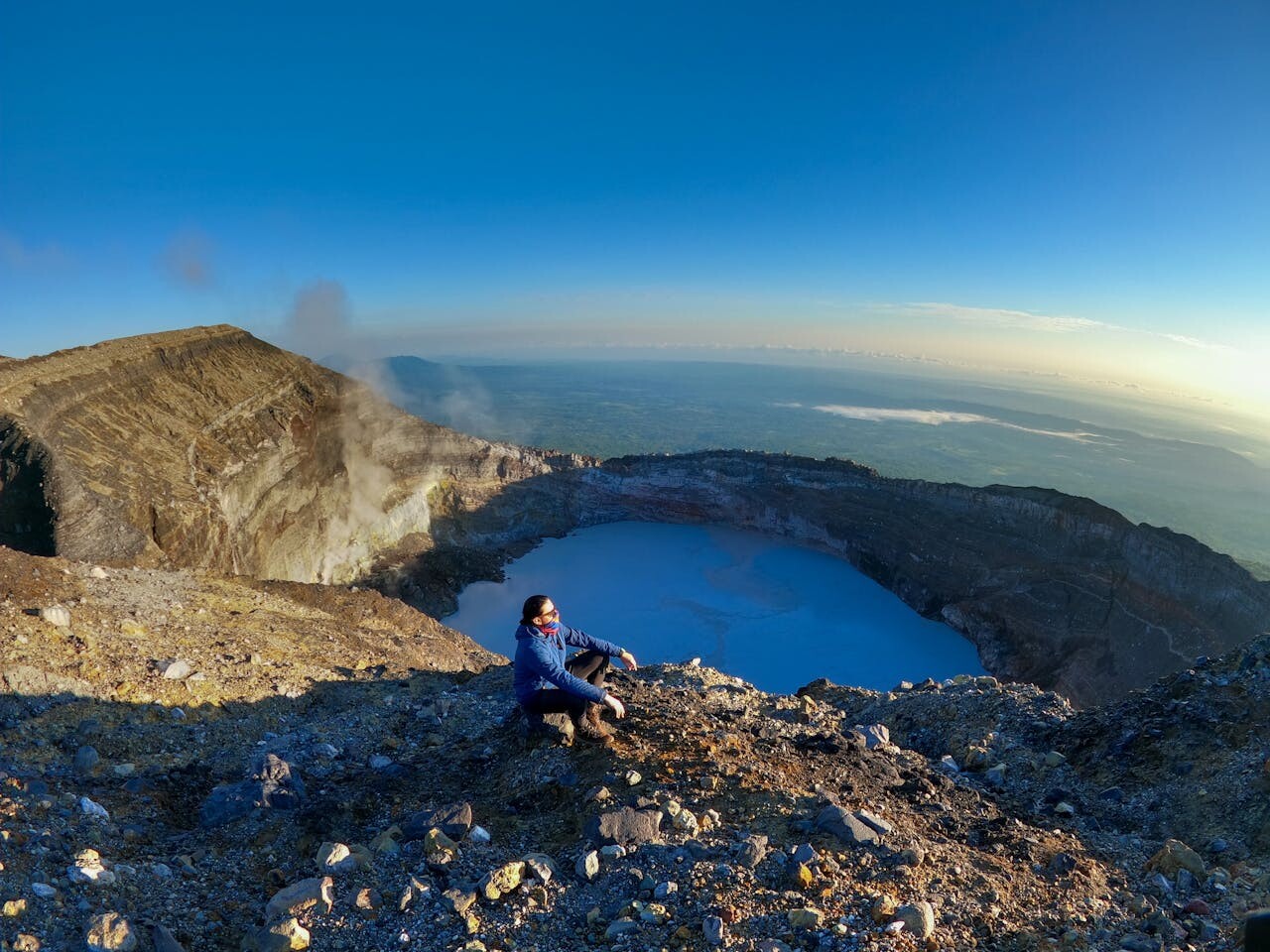 Summit of Rincón de la Vieja Volcano Costa Rica Feature