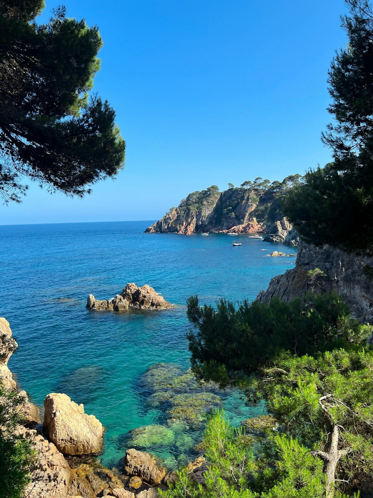 Costa Brava Spain beach view feature