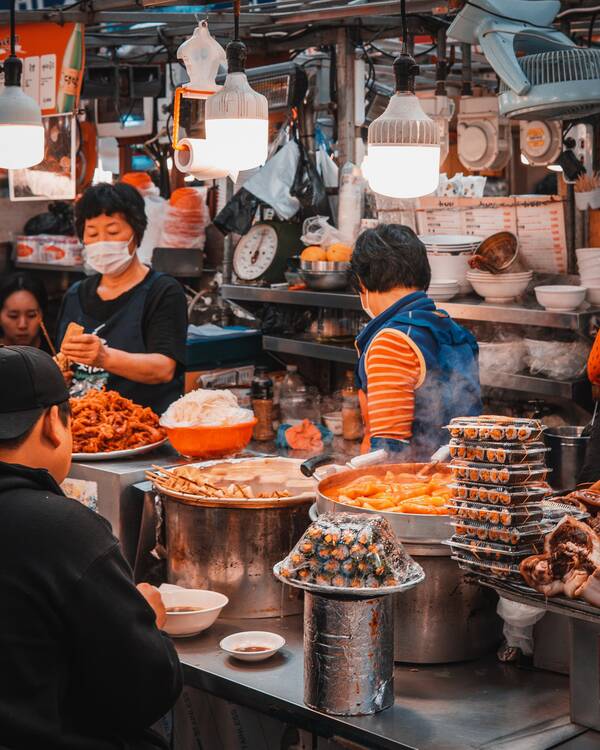 Korean street food