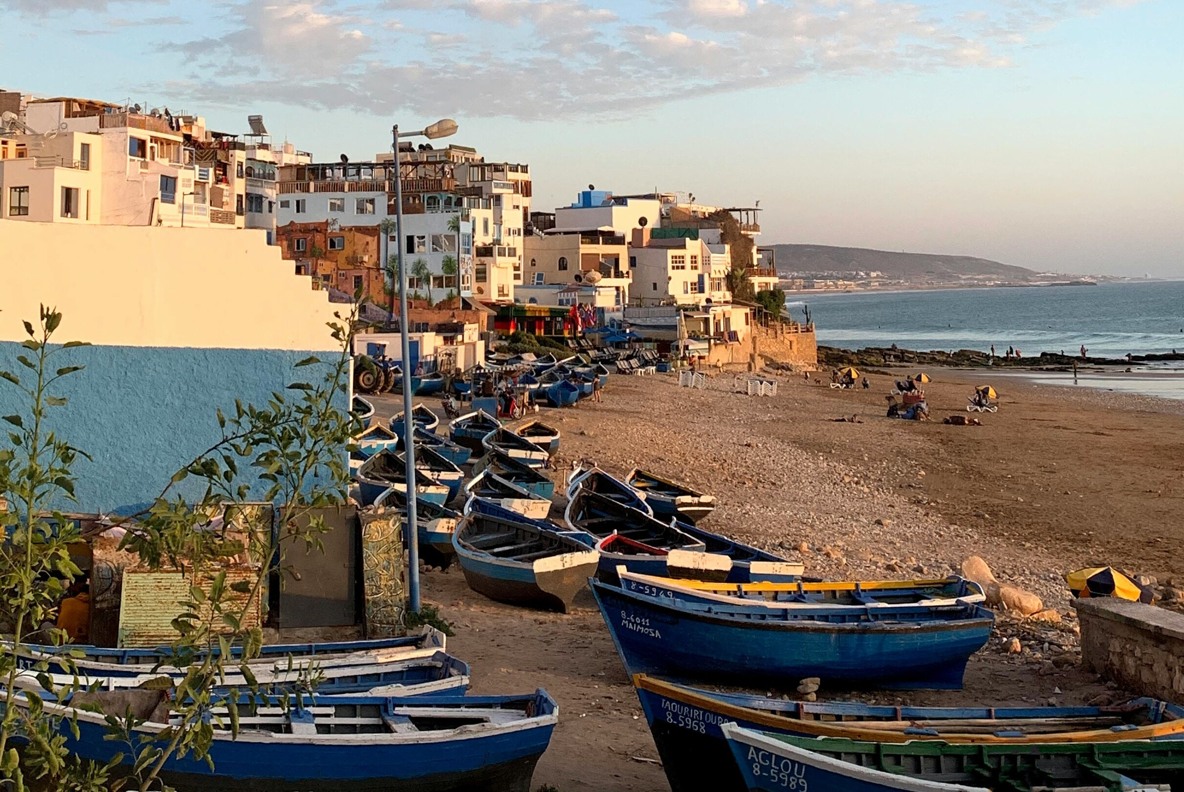 Taghazout shoreline view - featured