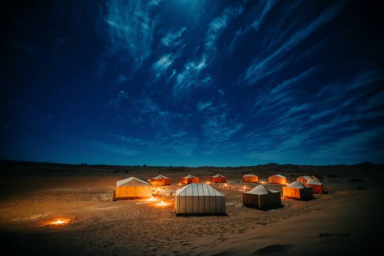 sahara desert camp morocco