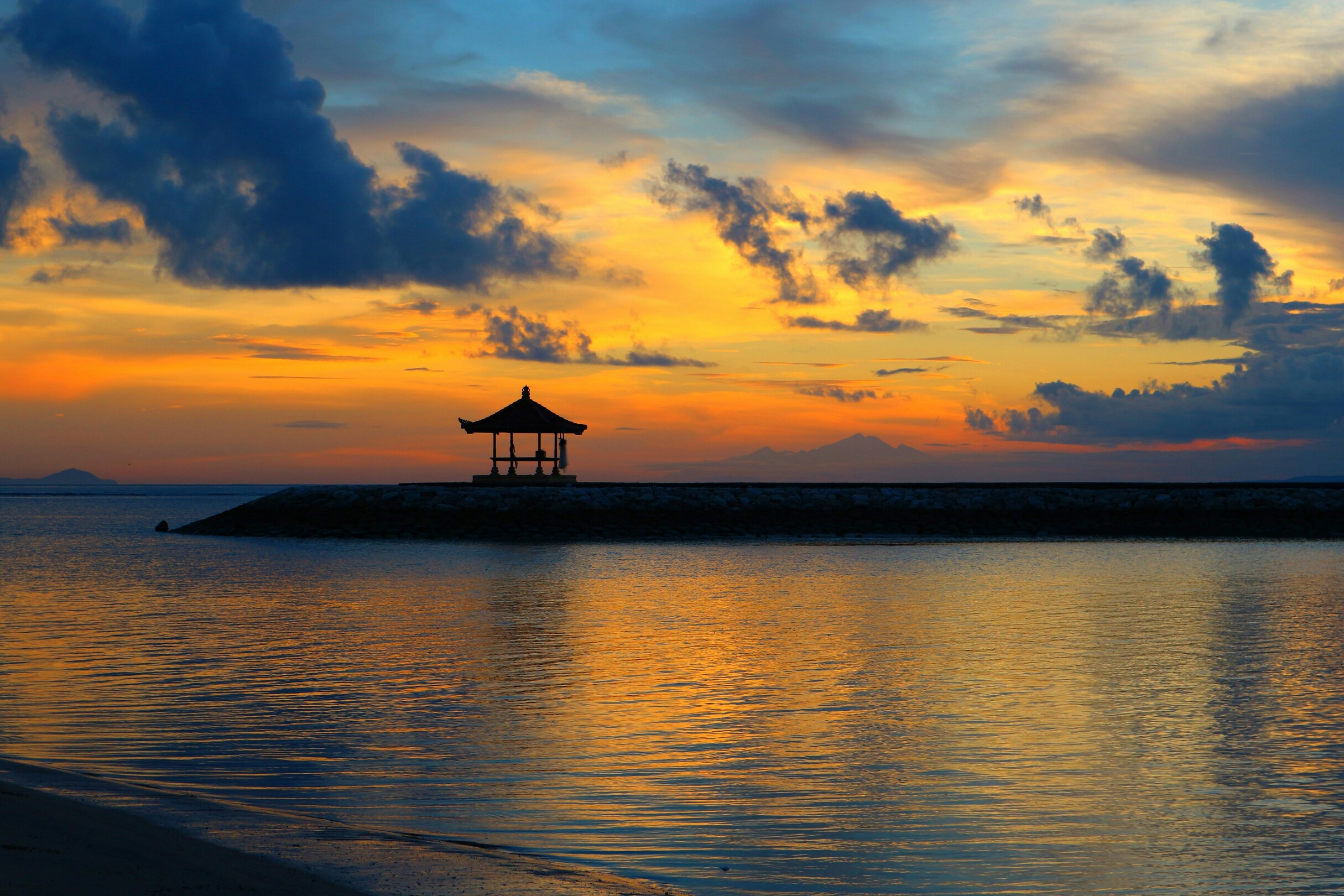 Sanur sunrise Bali Indonesia feature