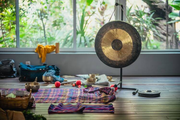 Sound healing - gong