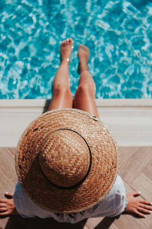 Poolside