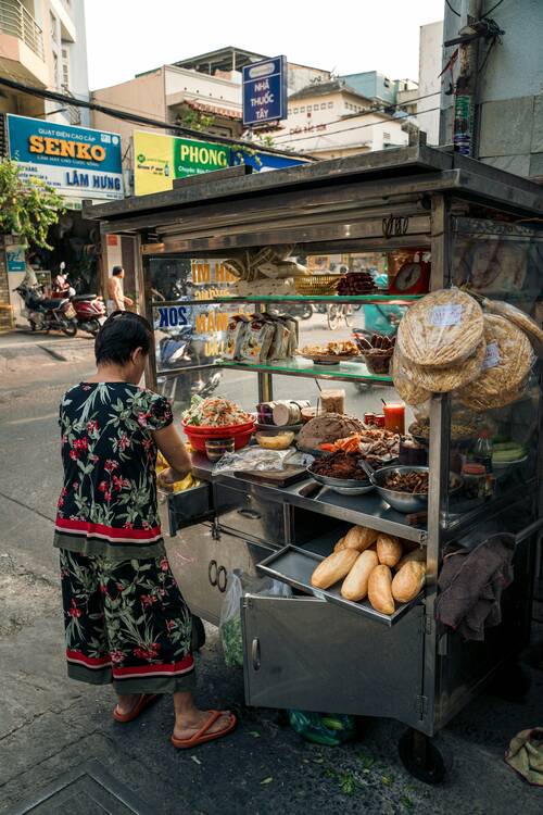 Vietnam Banh Mi vendor