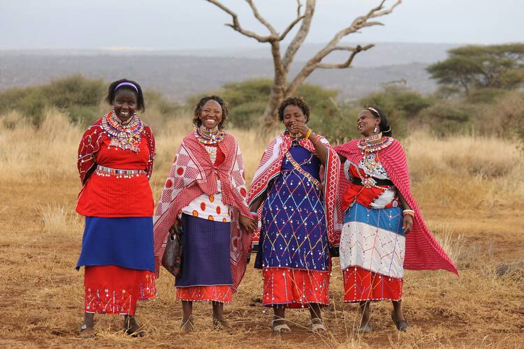 maasai villagers kenya