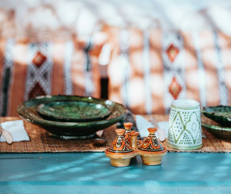 Farewell dinner, Morocco