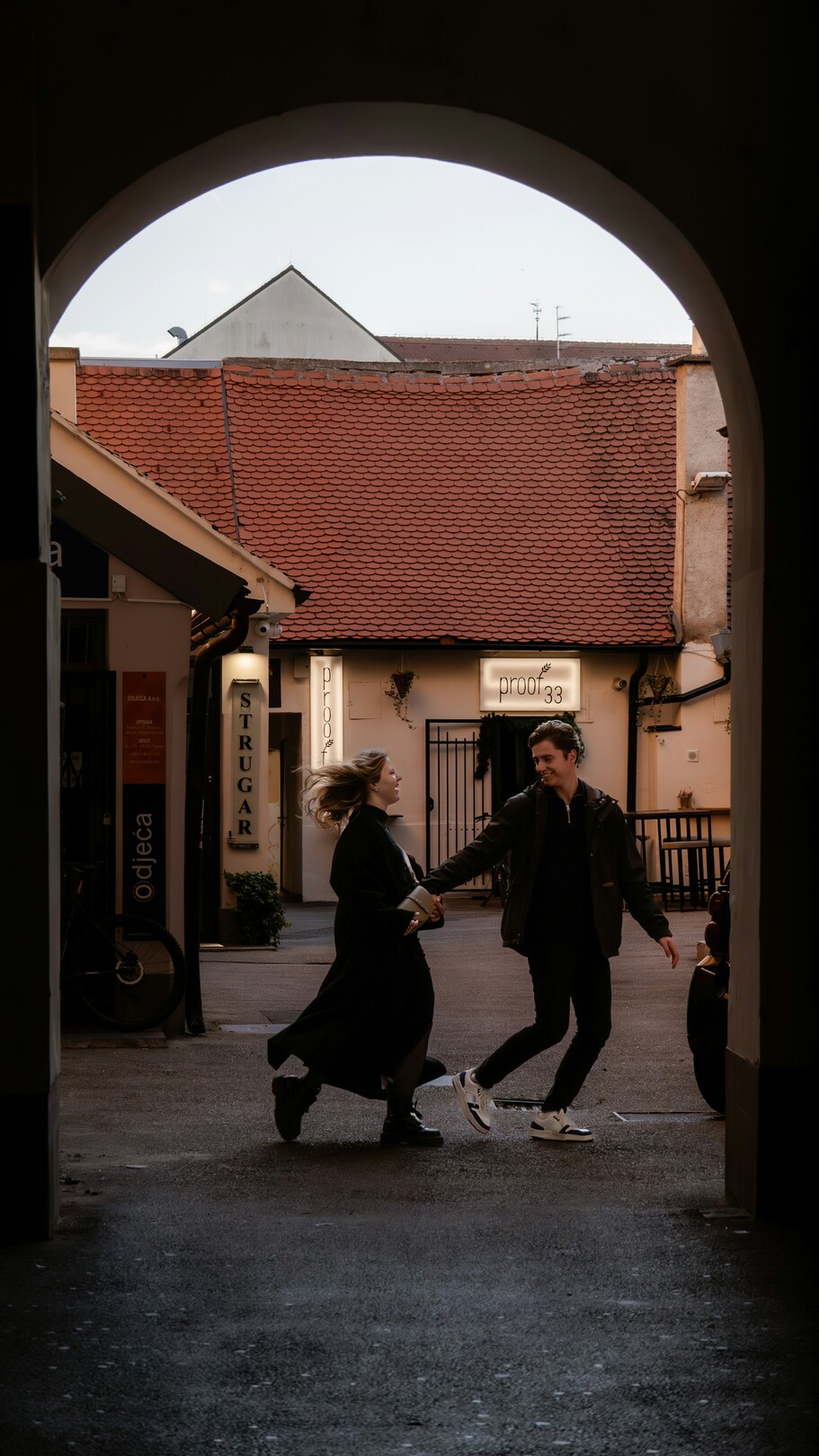 Couple in Croatia (Zagreb)