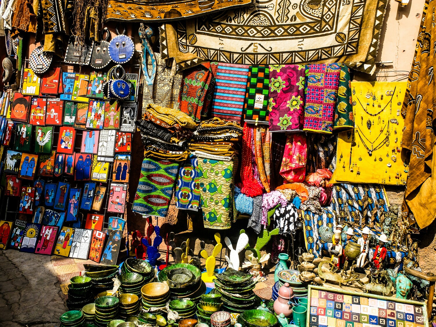 Marrakech market - featured