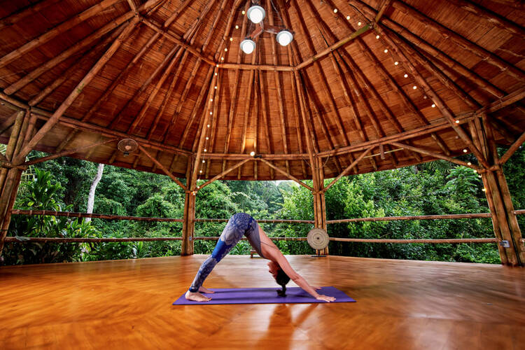Finca Luna Nueva morning yoga