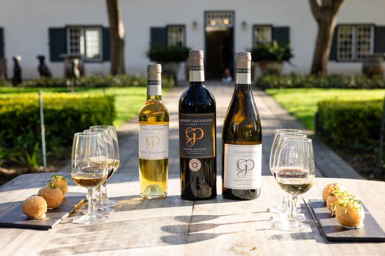 Grande Province wine tasting