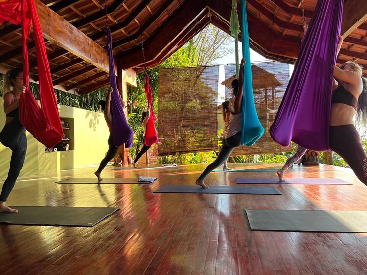 Lindsay aerial yoga