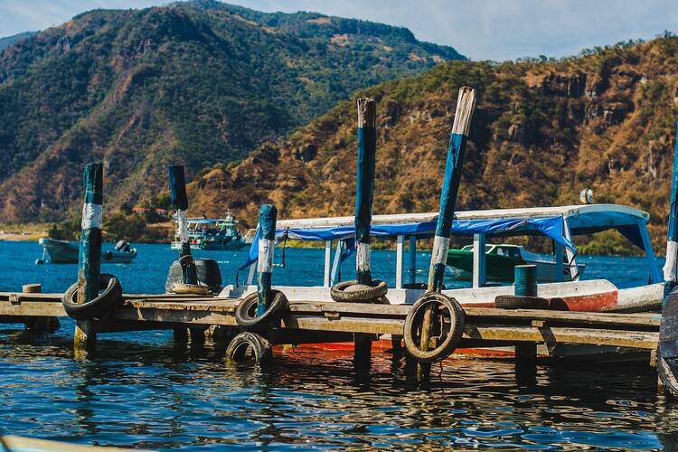 Lake Atitlan boat