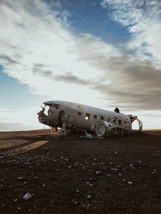DC3 plane crash in Iceland