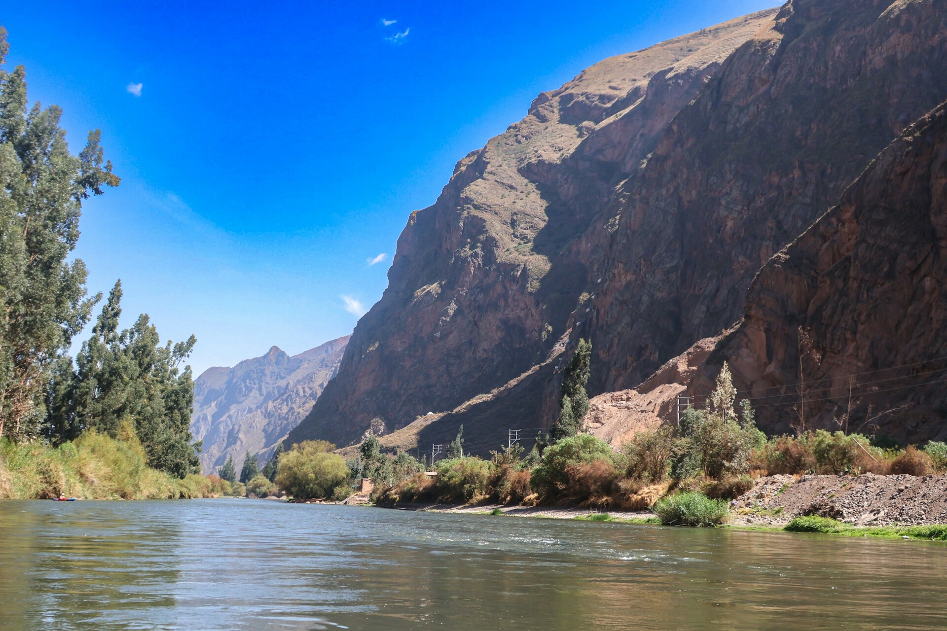 Urubamba River Peru Feature
