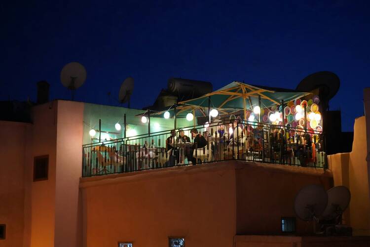 Marrakech rooftop - featured