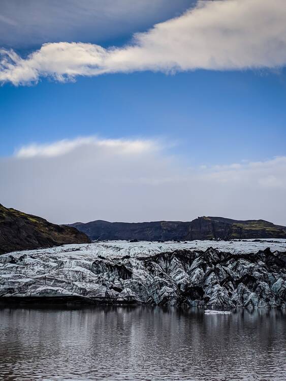 Solheimajokull glacier walk