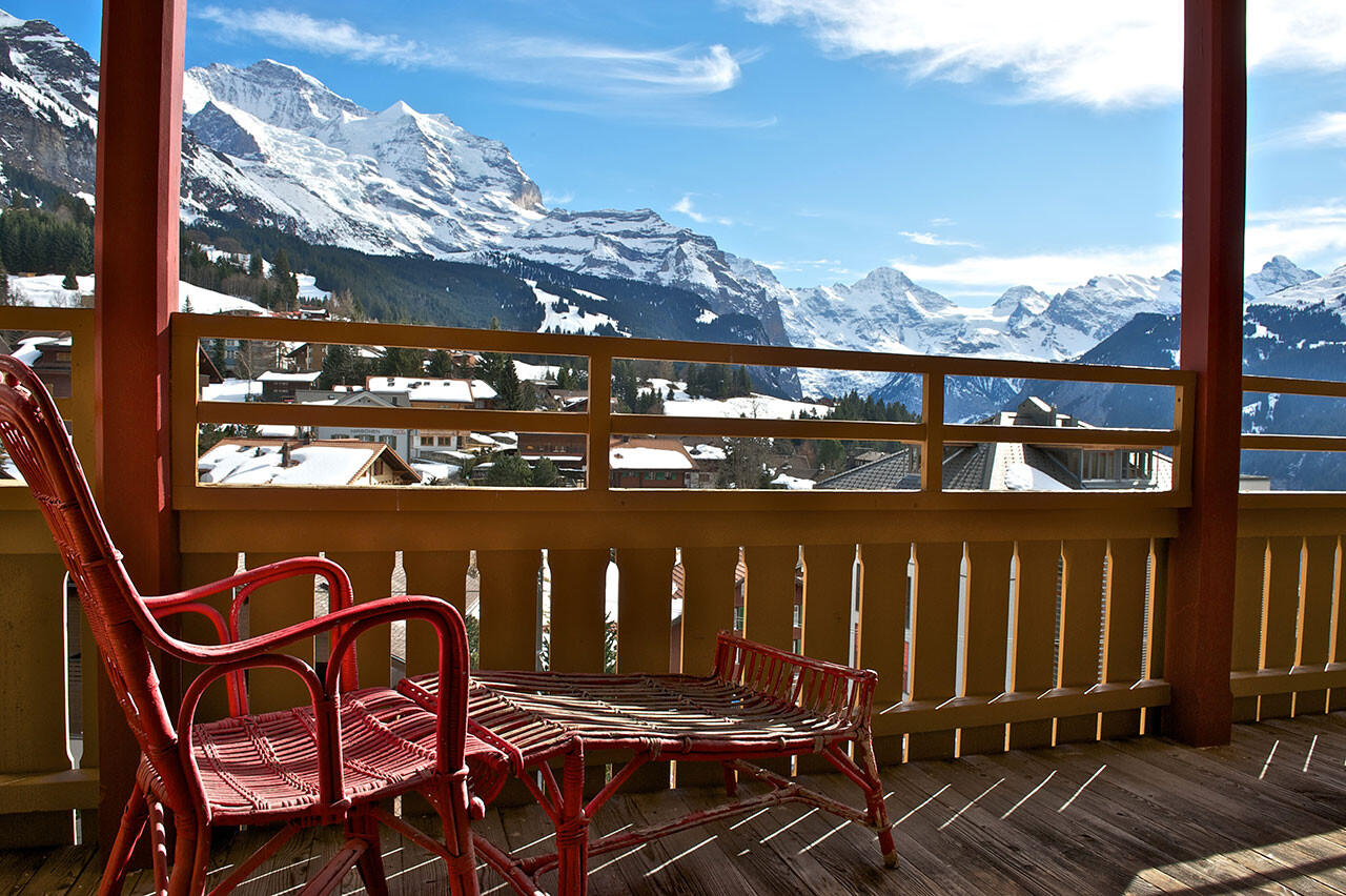 View from Falken Hotel