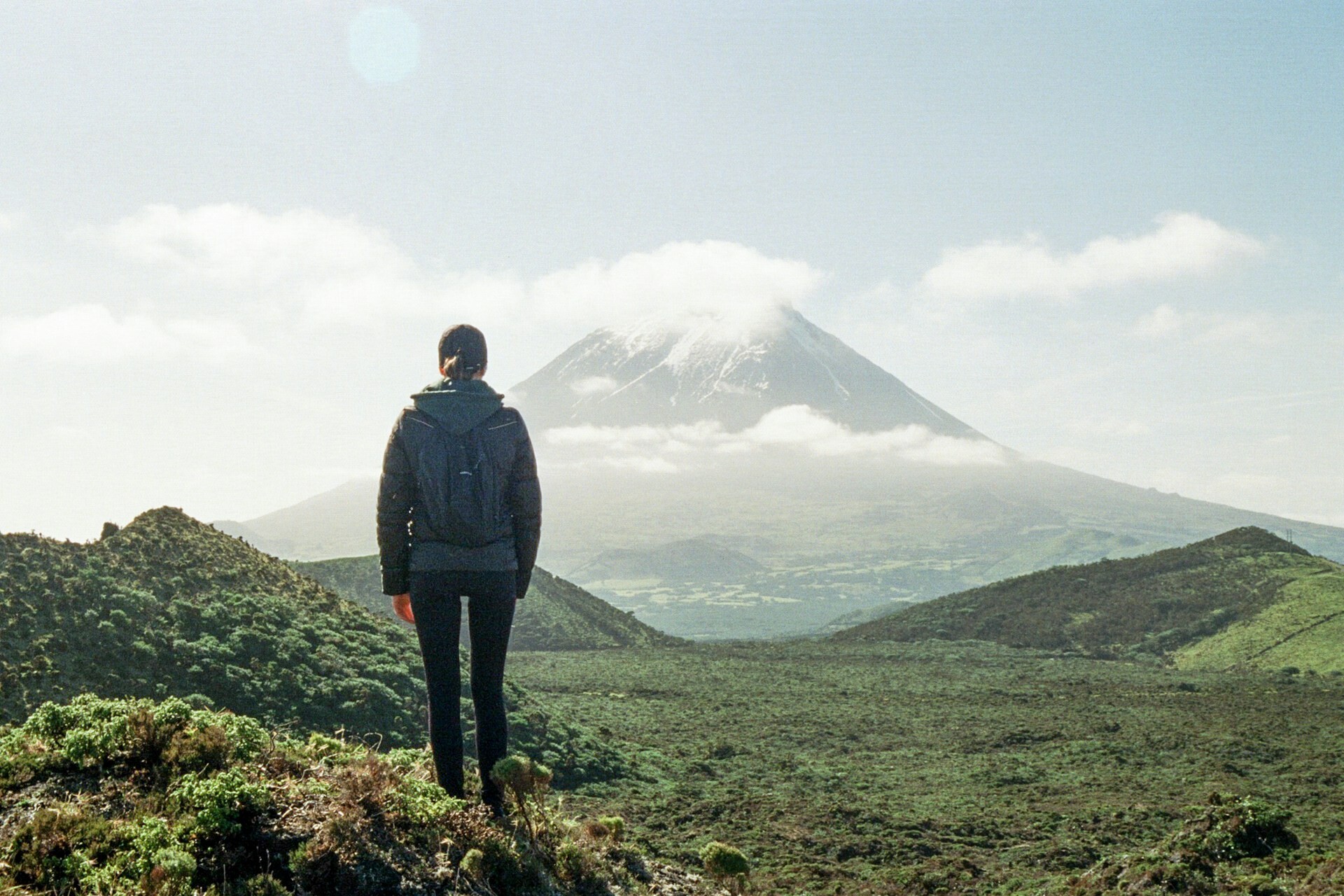 Pico Island Azores Portugal Woman Feature