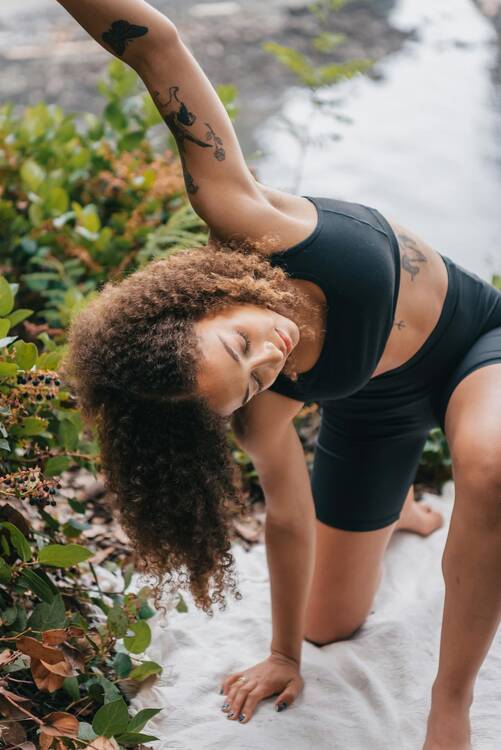 Yoga pose