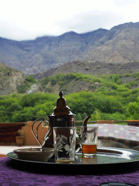 Tea in Morocco