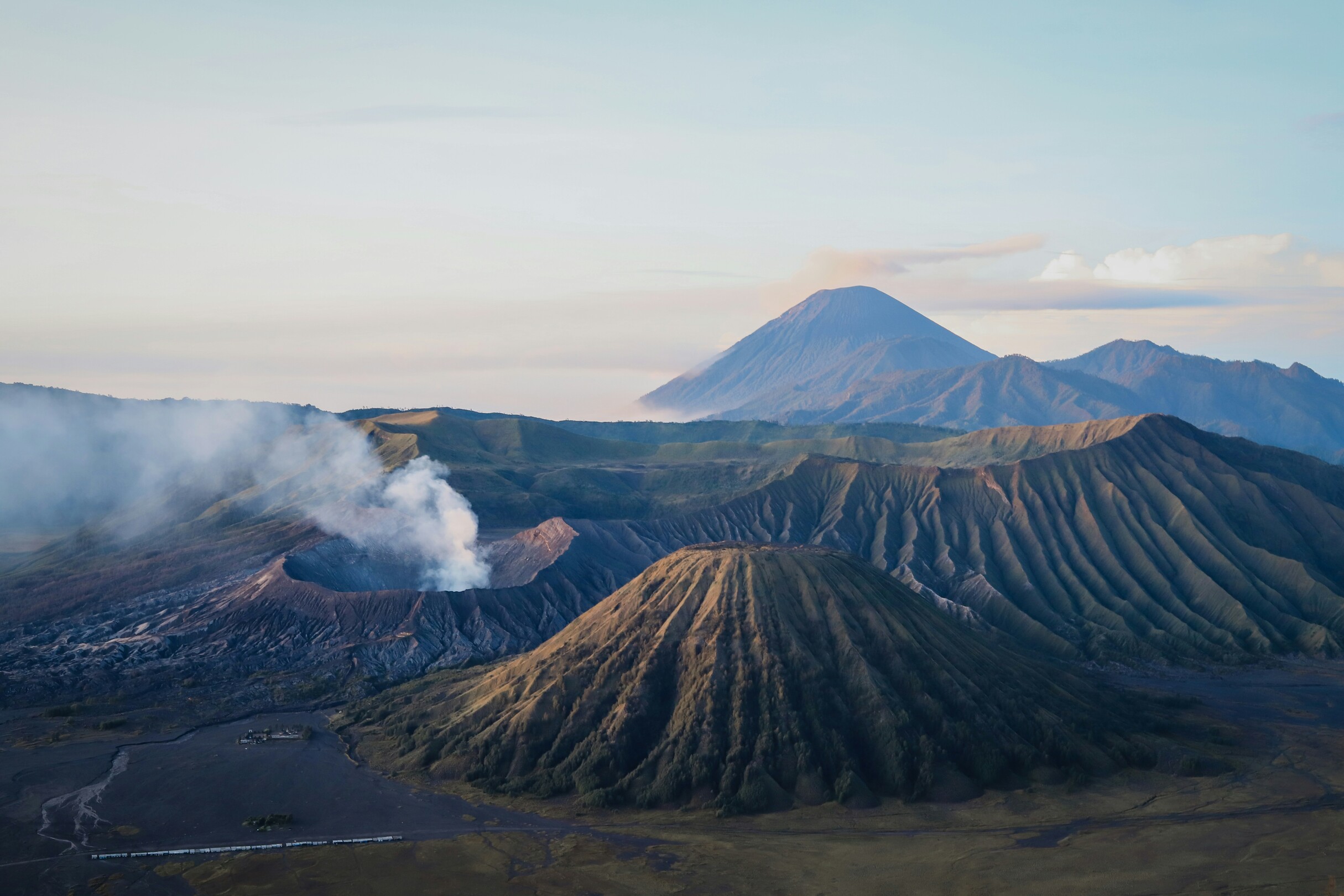 Mount Bromo in East Java Indonesia feature
