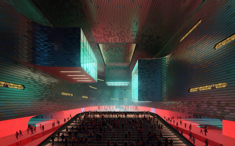 Shenzhen Science and Technology Museum render