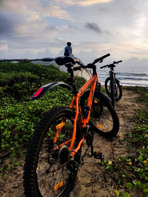 Bike at the beach