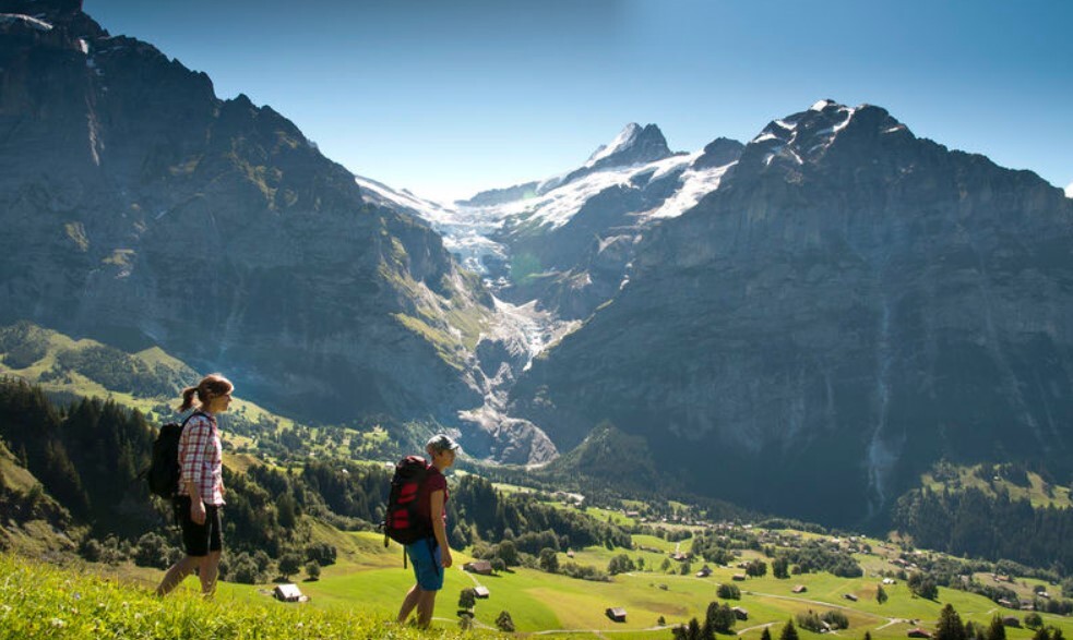 Hiking near the Falken Hotel