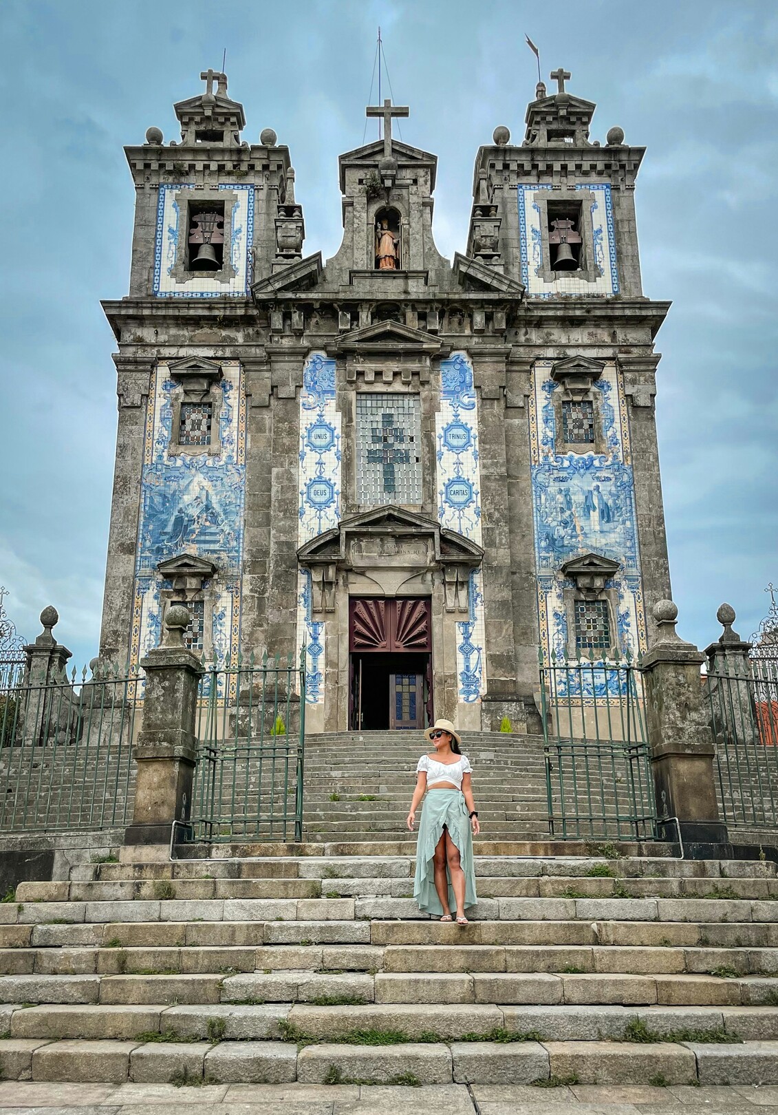 Igreja de Santo Ildefonso (Church of Saint Ildefonso) Porto Portugal Woman Feature