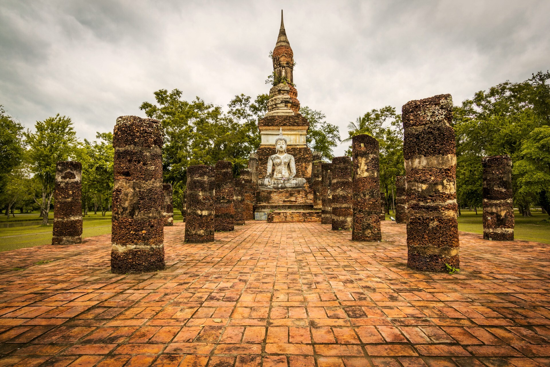 Sukhothai Historical Park feature- Thailand