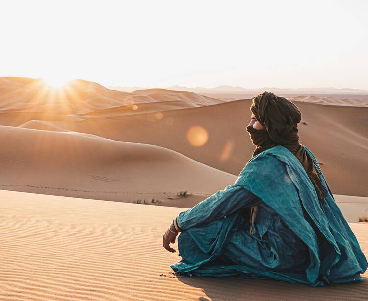 Merzouga woman - featured