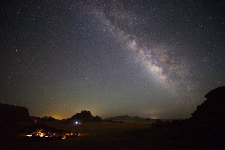 Stargazing Wadi Rum