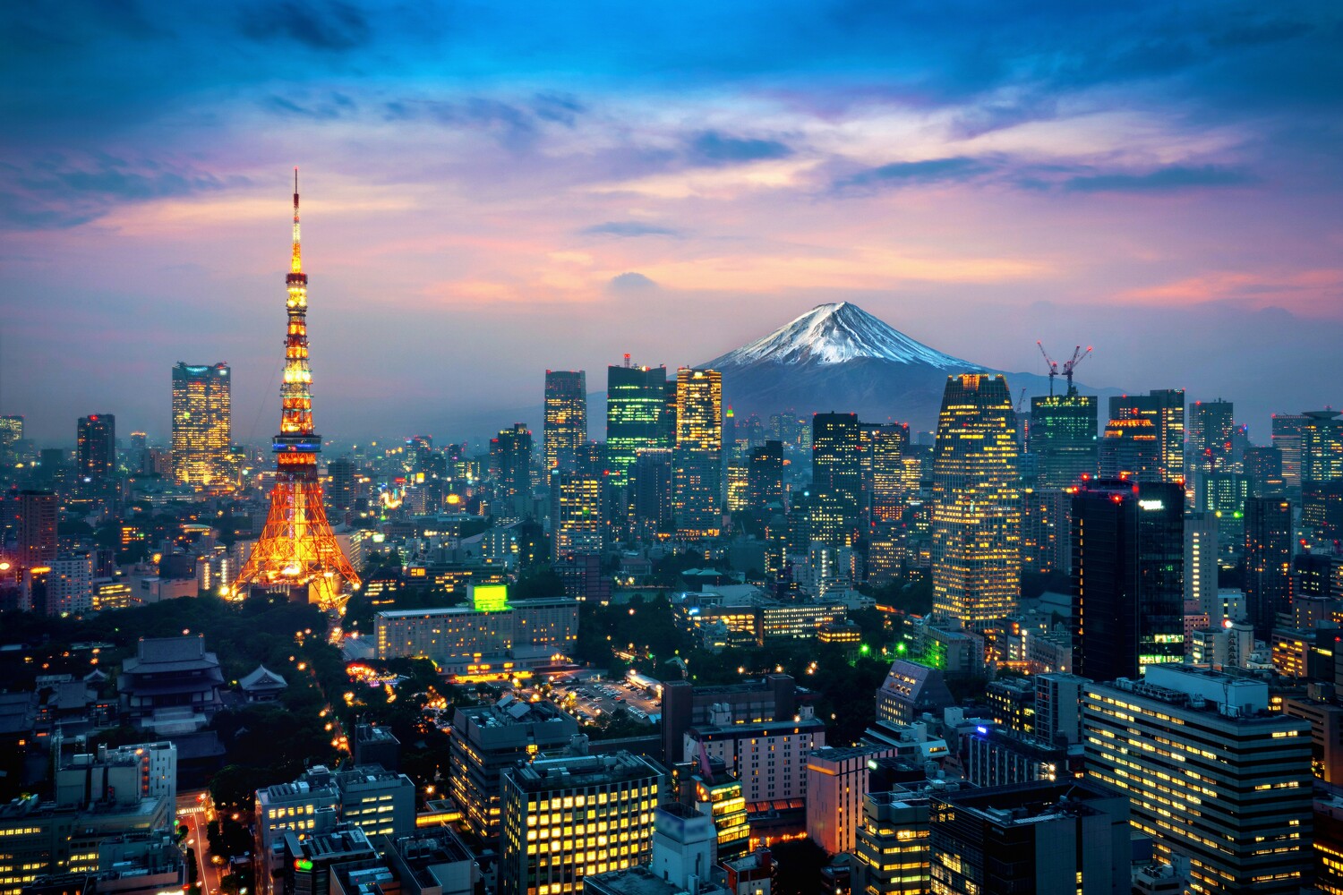 Tokyo night view
