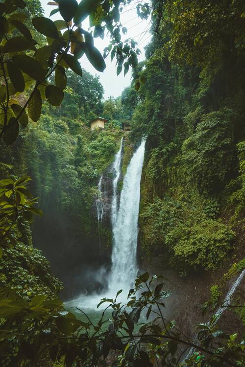 Bali waterfall - featured