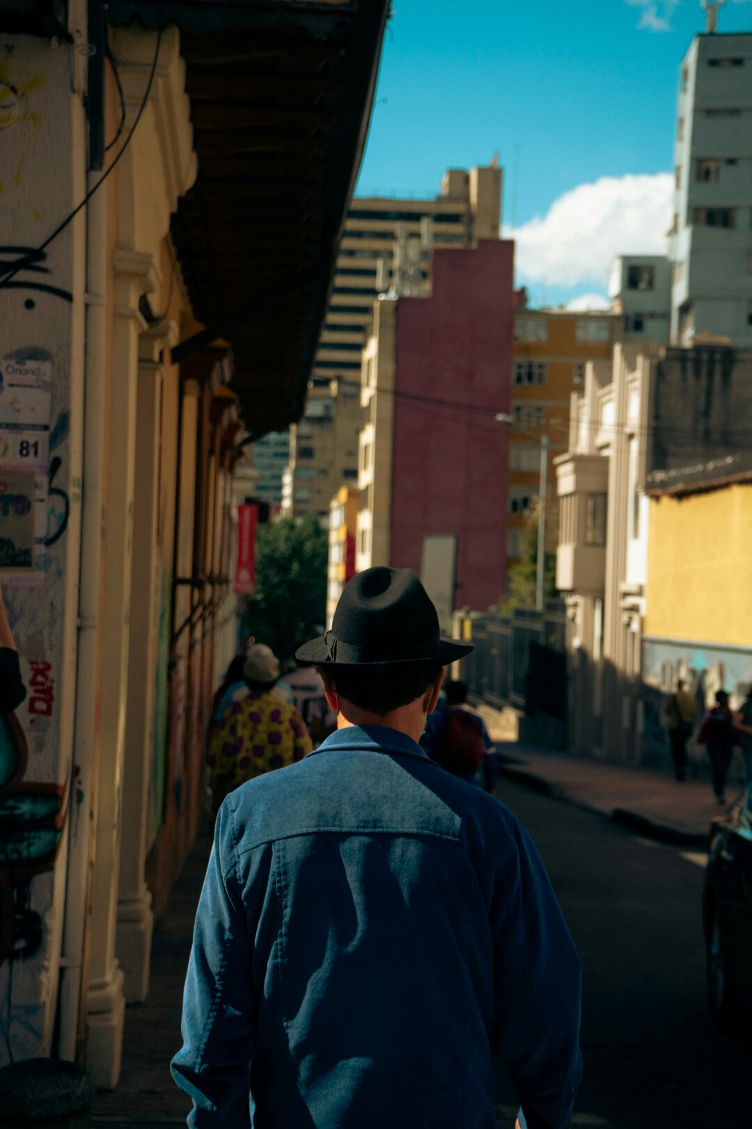 Bogotá Colombia Man Feature